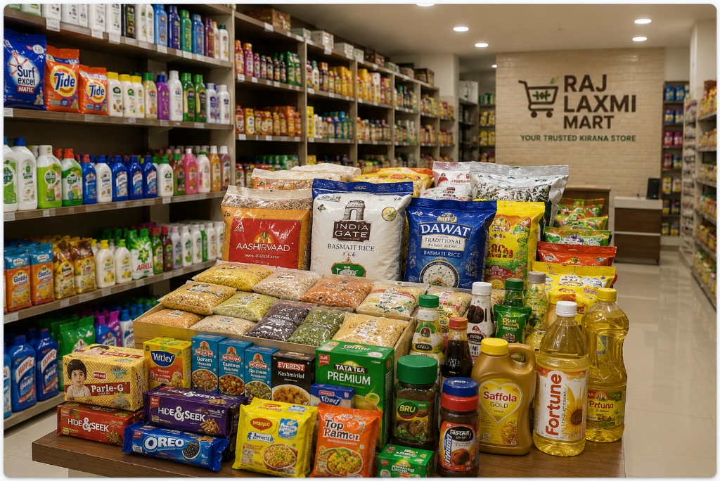 Raj Laxmi Mart Store Interior